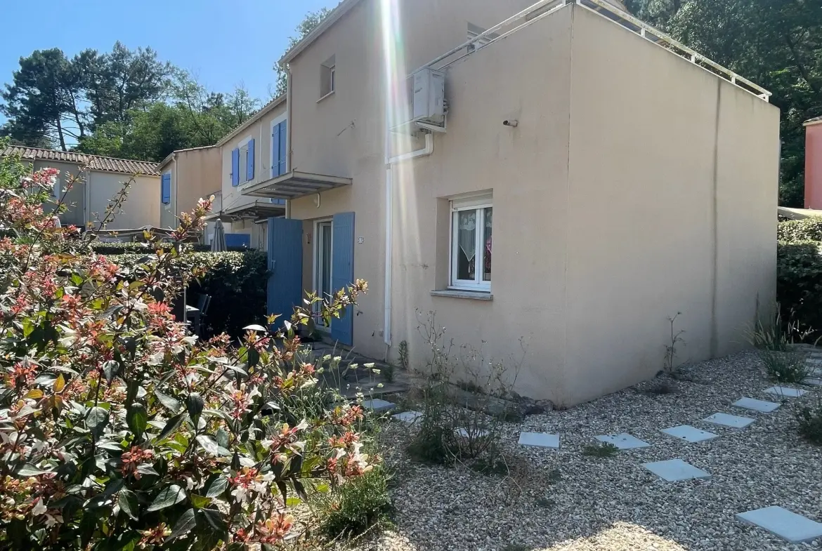 Charmante maison F4 avec jardin, terrasse et piscine à Anduze 