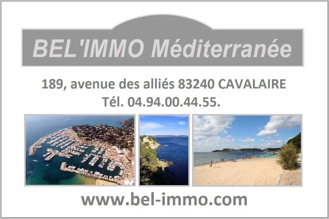 Studio de 20 m² avec loggia à Cavalaire-sur-Mer, idéal investissement locatif 