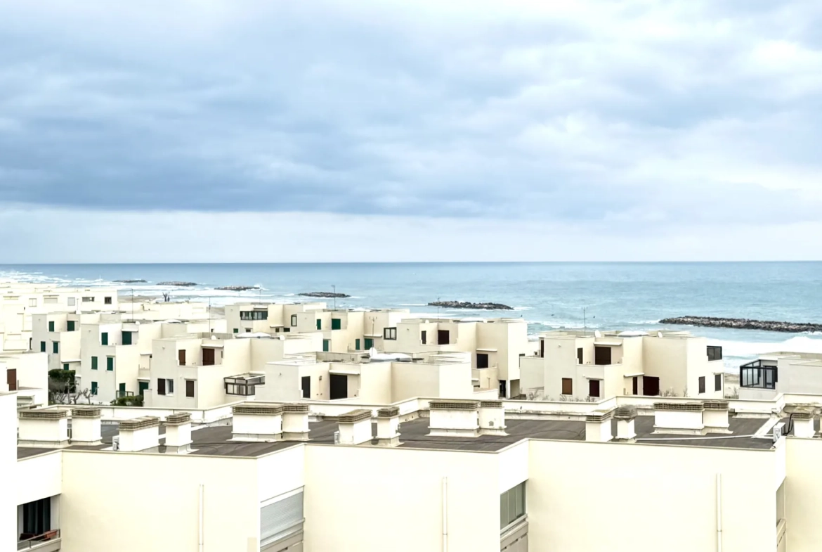 Studio cabine rénové avec vue panoramique sur la mer à Le Barcarès 