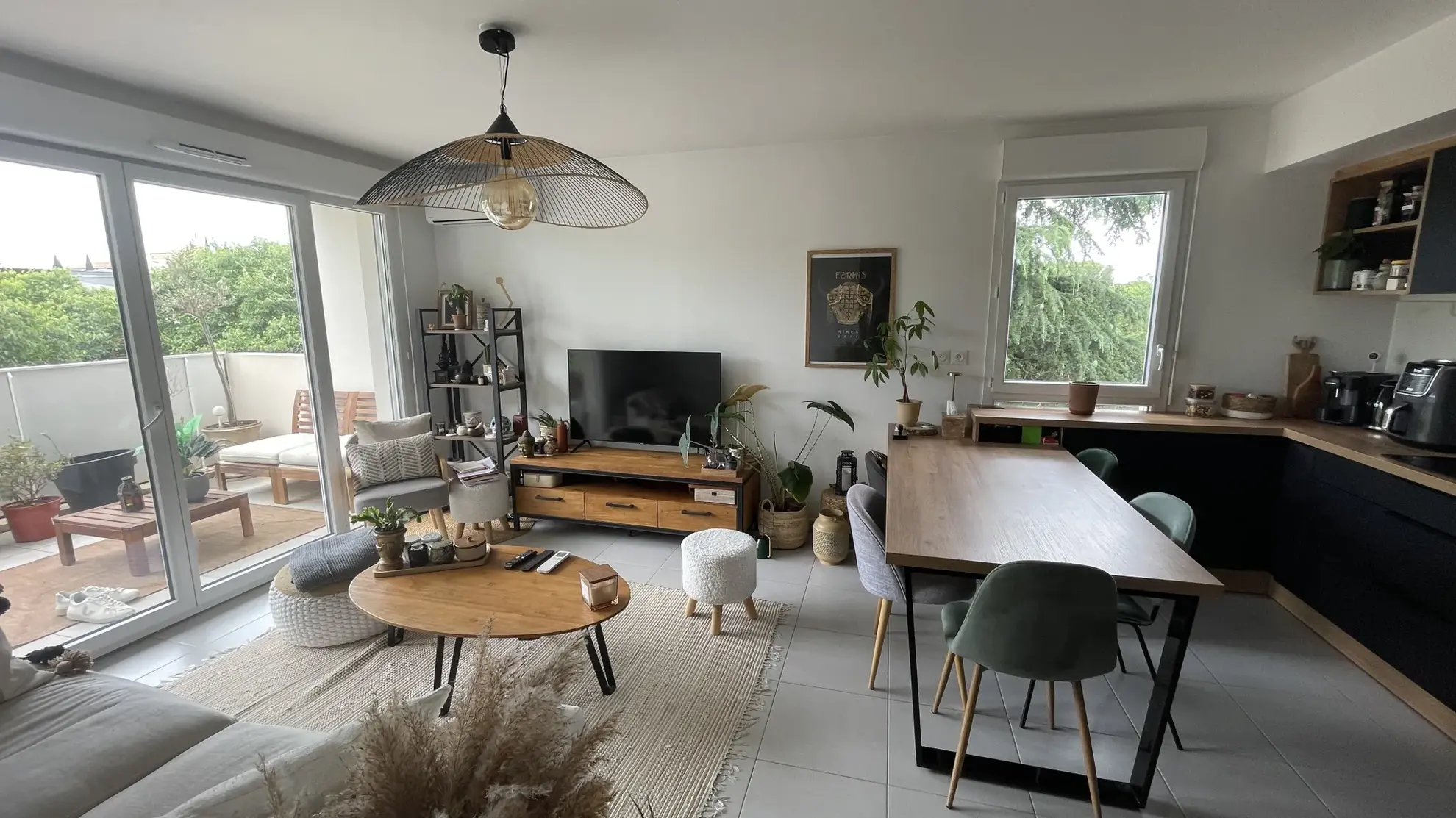 Superbe appartement T3 récent avec terrasse et parking à Montpellier Ouest 