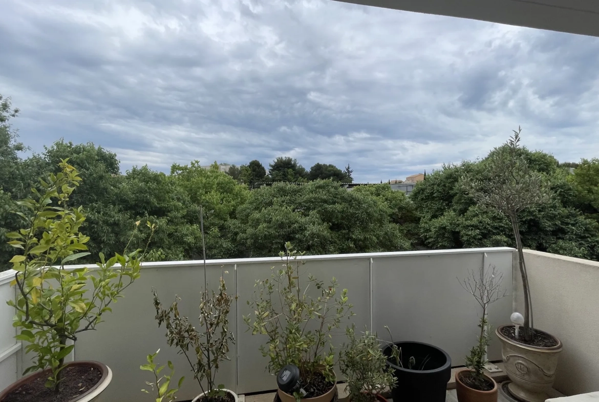 Superbe appartement T3 récent avec terrasse et parking à Montpellier Ouest 