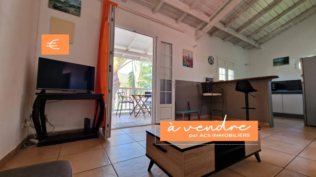 Appartement T2 à Bellefontaine, proche de la mer, avec piscine et terrasse 