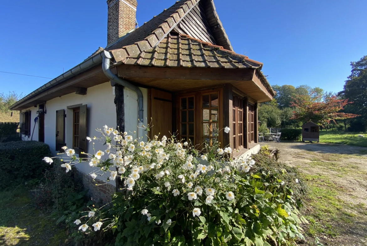 Magnifique maison de campagne à Huppy avec grand terrain et dépendances 
