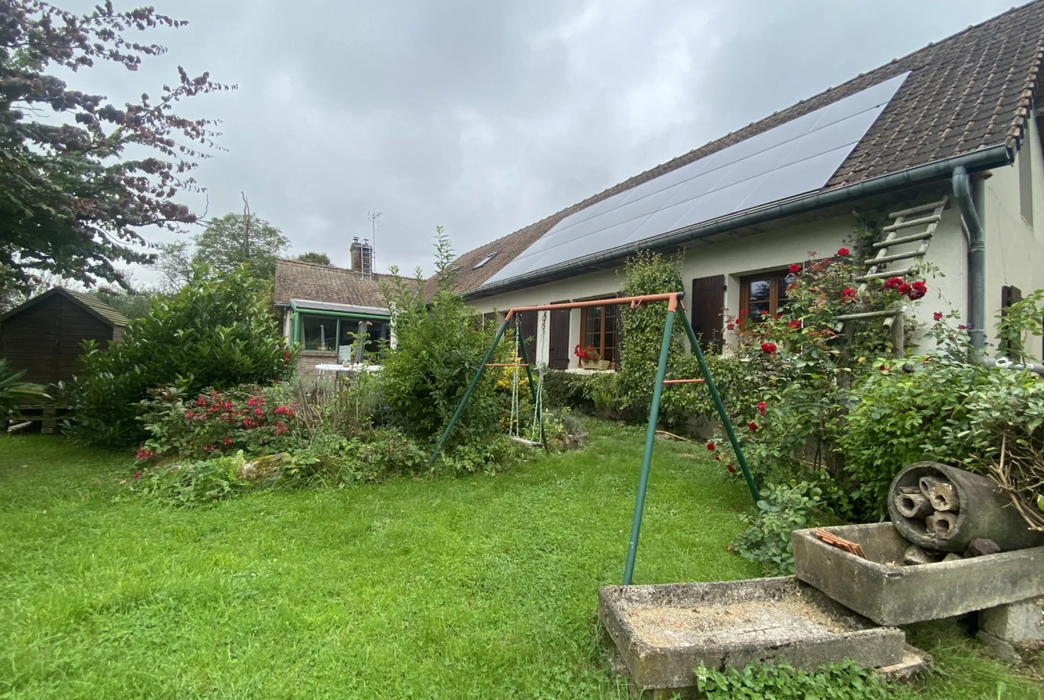 Magnifique maison de campagne à Huppy avec grand terrain et dépendances 
