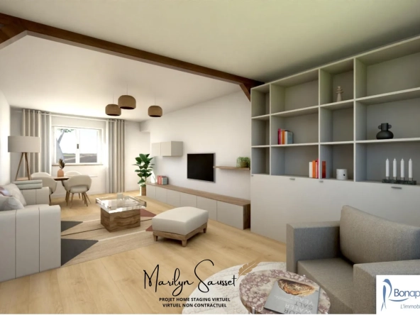 Appartement à rénover de 97 m² à Genay proche Neuville-sur-Saône