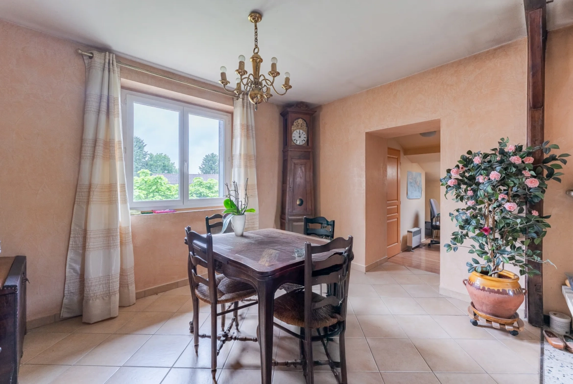 Appartement ancien à vendre à Genay avec potentiel de rénovation 