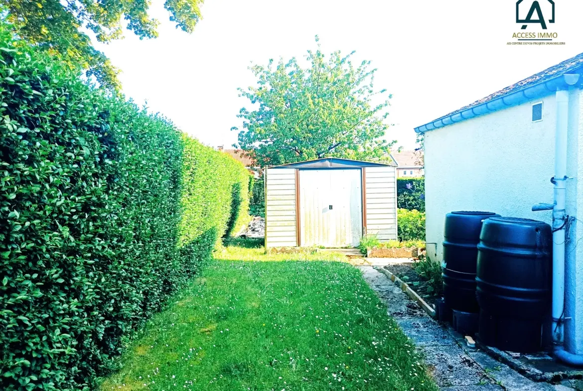 Maison semi-individuelle à vendre à Assevent avec jardin et garage 