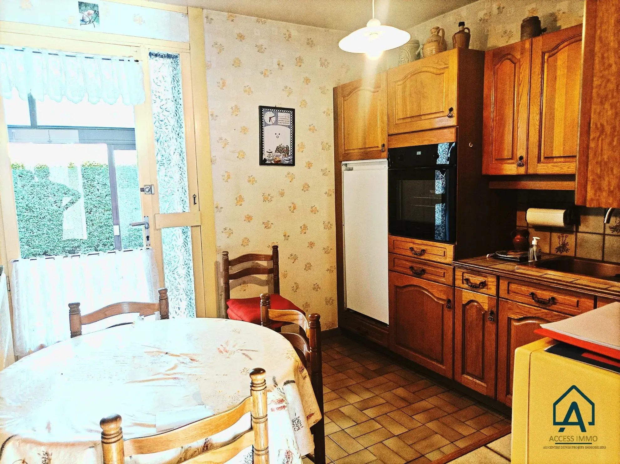 Maison semi-individuelle à vendre à Assevent avec jardin et garage 