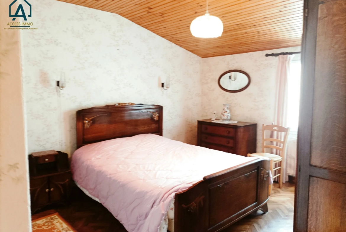 Maison semi-individuelle à vendre à Assevent avec jardin et garage 