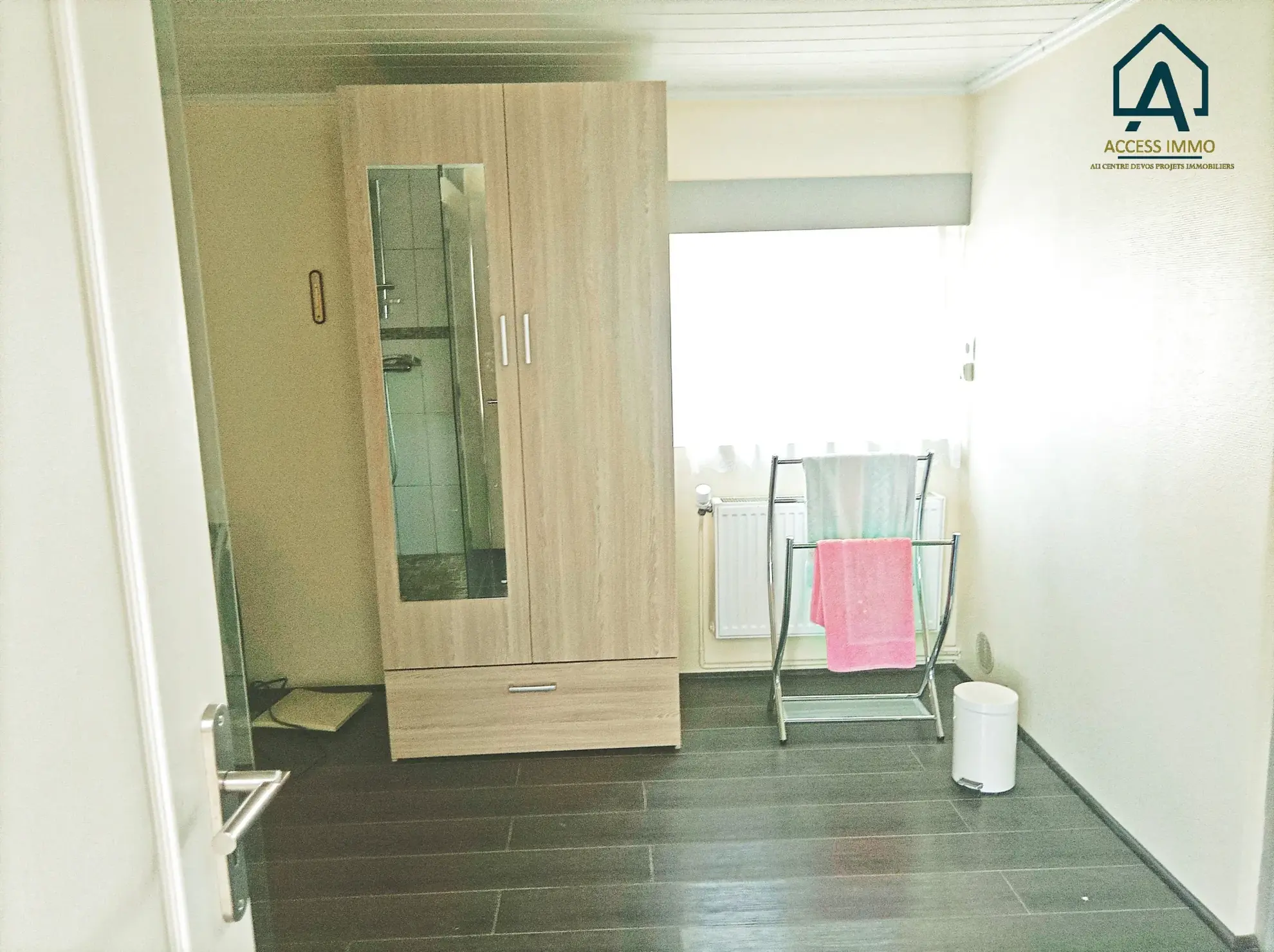 Maison semi-individuelle à vendre à Assevent avec jardin et garage 