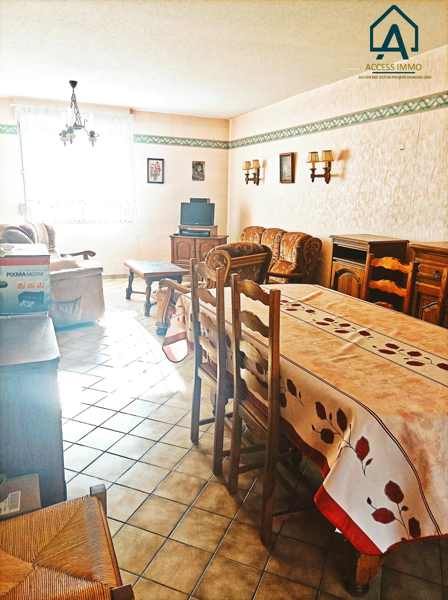 Maison semi-individuelle à vendre à Assevent avec jardin et garage 