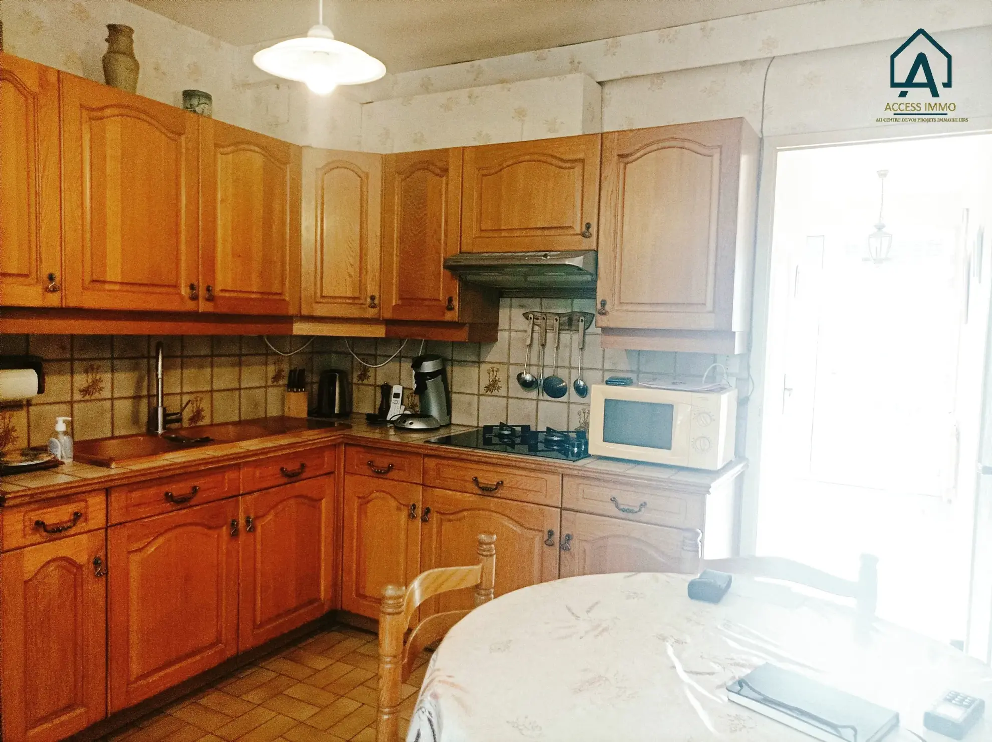 Maison semi-individuelle à vendre à Assevent avec jardin et garage 