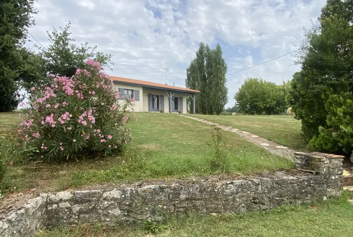Maison avec dépendance et grand terrain à Sauveterre de Guyenne 