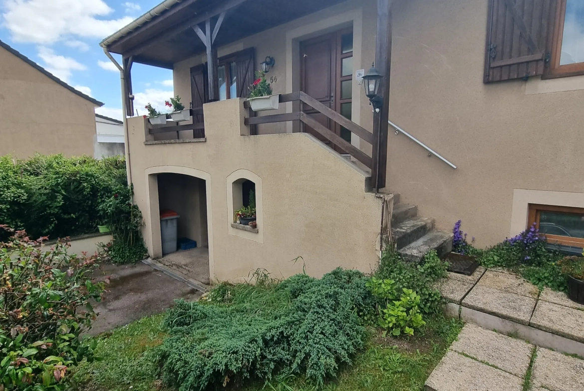 Maison de 142 m² avec terrain clos et appartement indépendant à Porcelette 