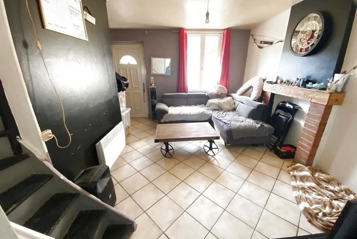 Maison semi-individuelle à vendre à Recquignies – Bonne affaire à 81 000 euros 