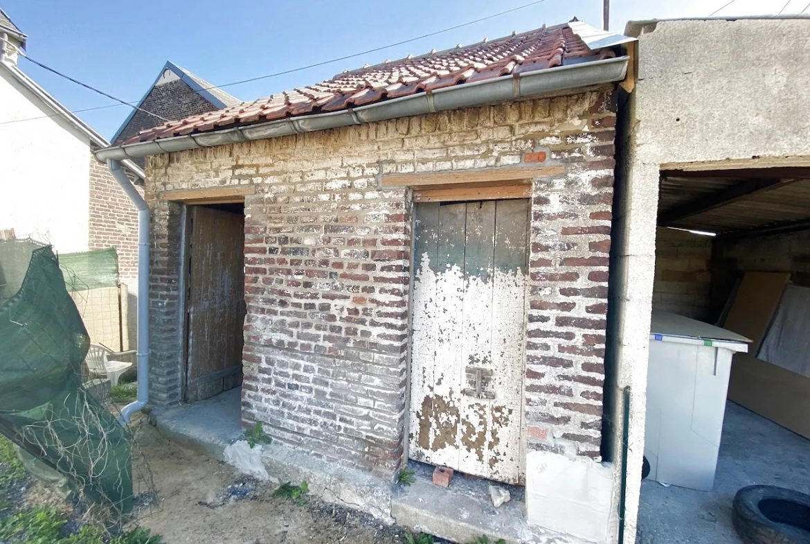Maison semi-individuelle à vendre à Recquignies – Bonne affaire à 81 000 euros 