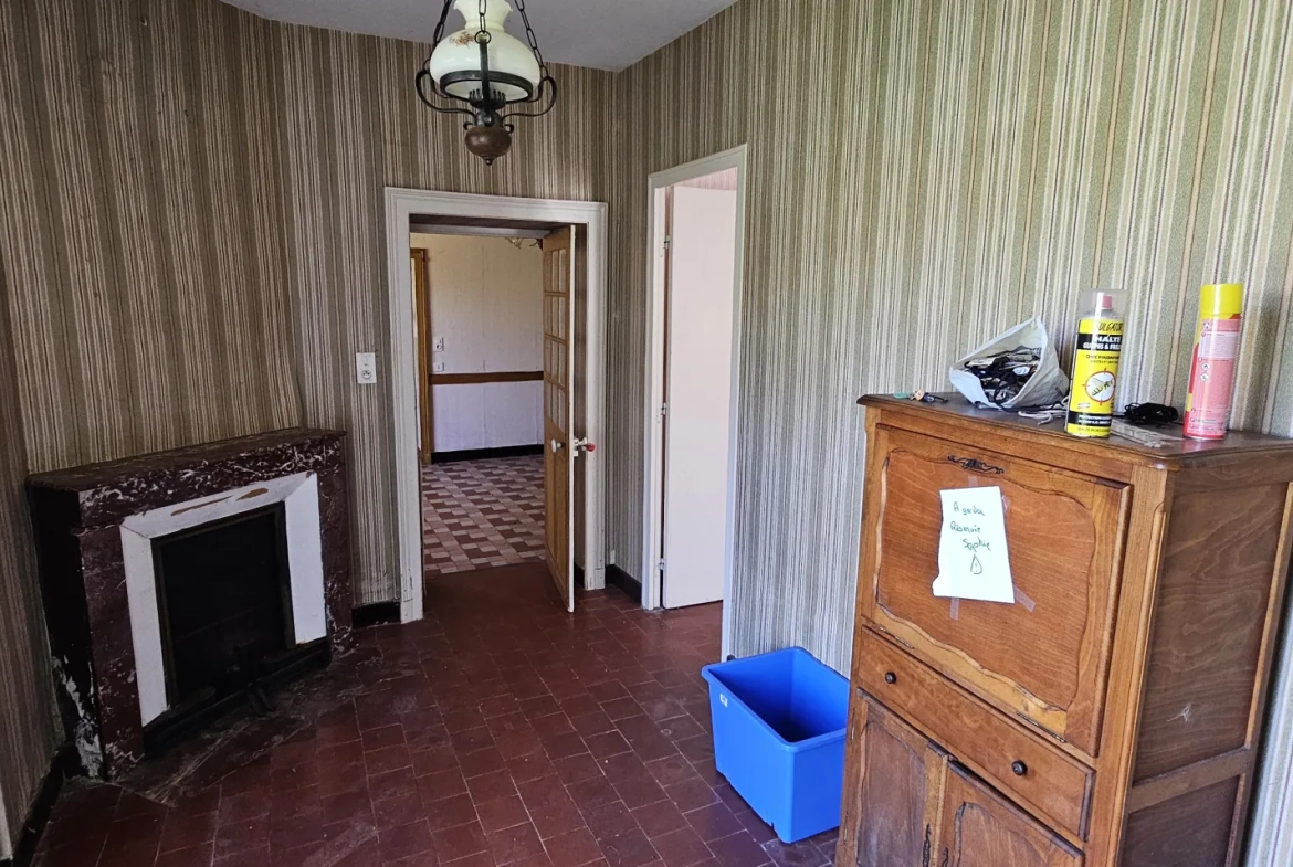 Maison à vendre de 75 m² proche Varzy avec grand terrain et potentiel d'aménagement 