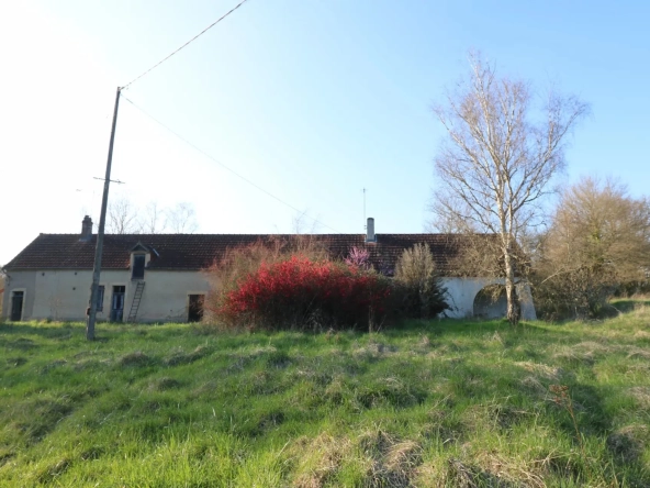 Longère avec Étang et Terrain de 3,7 Hectares à La Guerche-sur-l’Aubois