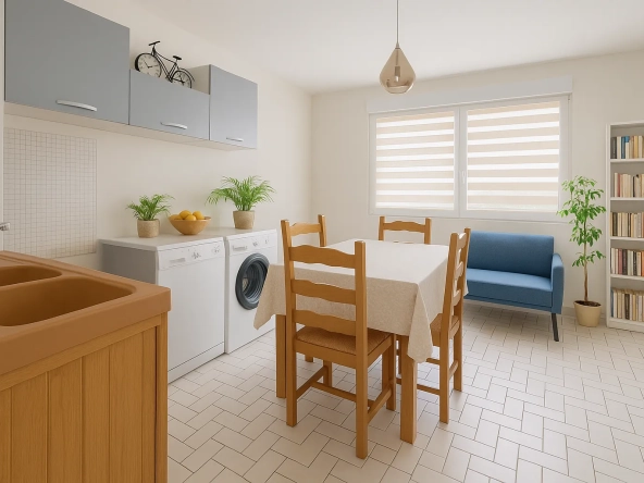 Appartement lumineux 3 pièces à vendre à Homecourt