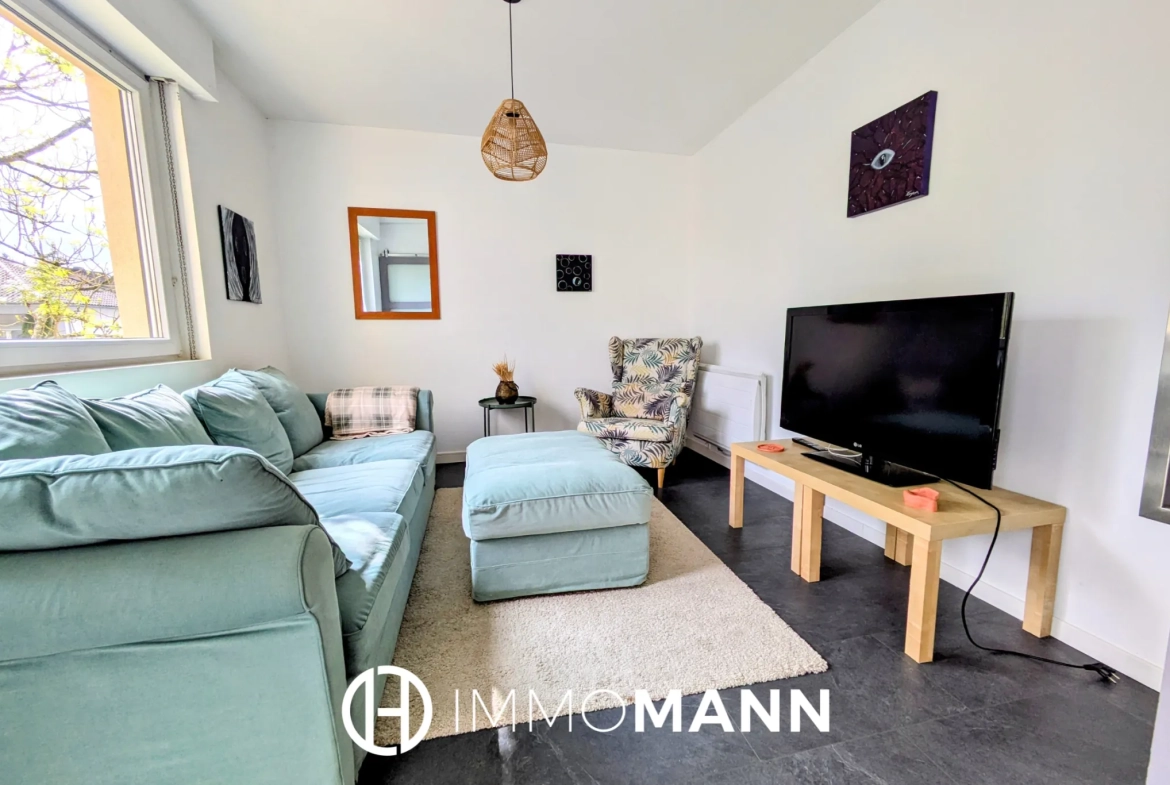 Belle appartement 4 pièces de 96 m² avec balcon, garage et cave à Haguenau 