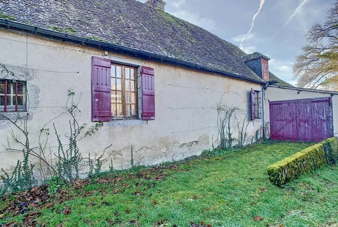Grande maison de village avec appartement indépendant à Champagnat en Creuse 