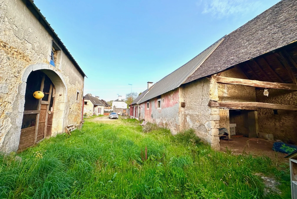 À vendre granges avec jardin à Ossun - Lot 2, rénovation à prévoir 