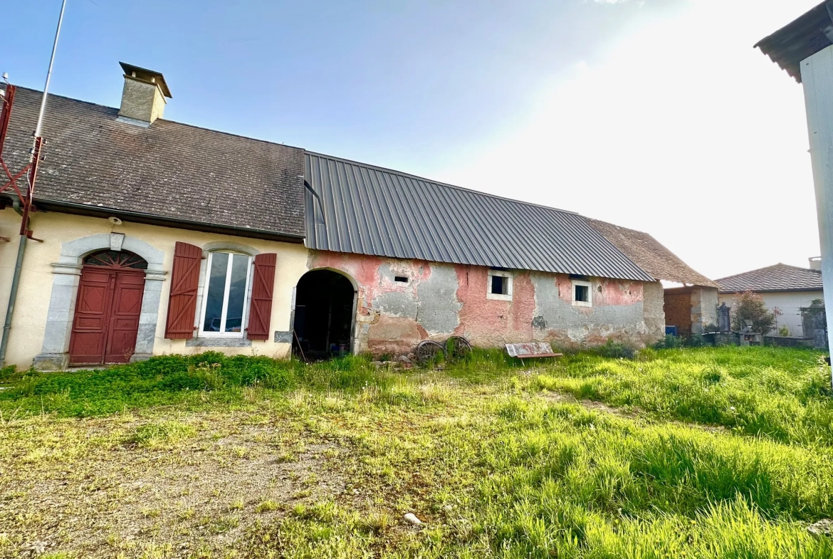 À vendre granges avec jardin à Ossun - Lot 2, rénovation à prévoir 