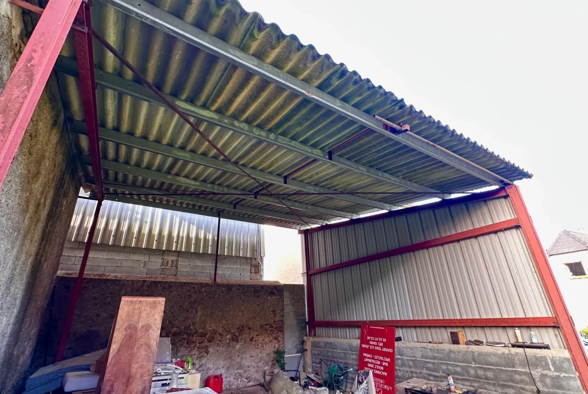 À vendre granges avec jardin à Ossun - Lot 2, rénovation à prévoir 
