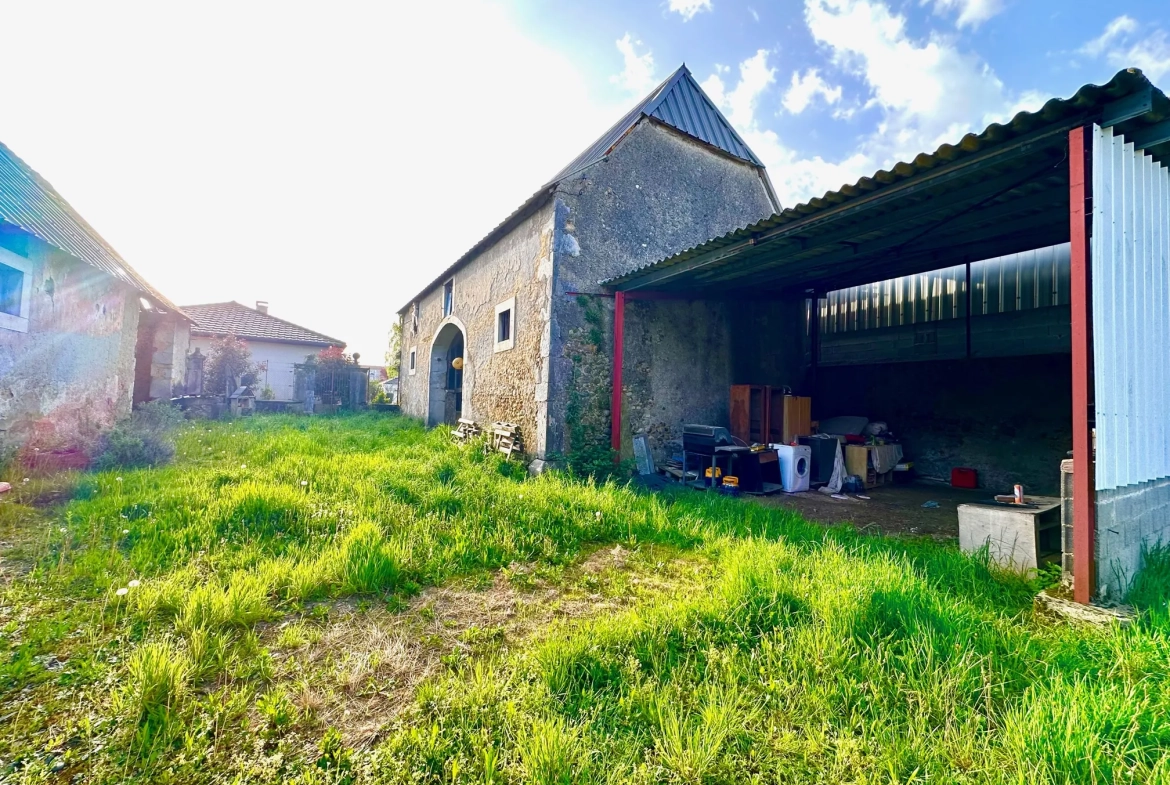 À vendre granges avec jardin à Ossun - Lot 2, rénovation à prévoir 