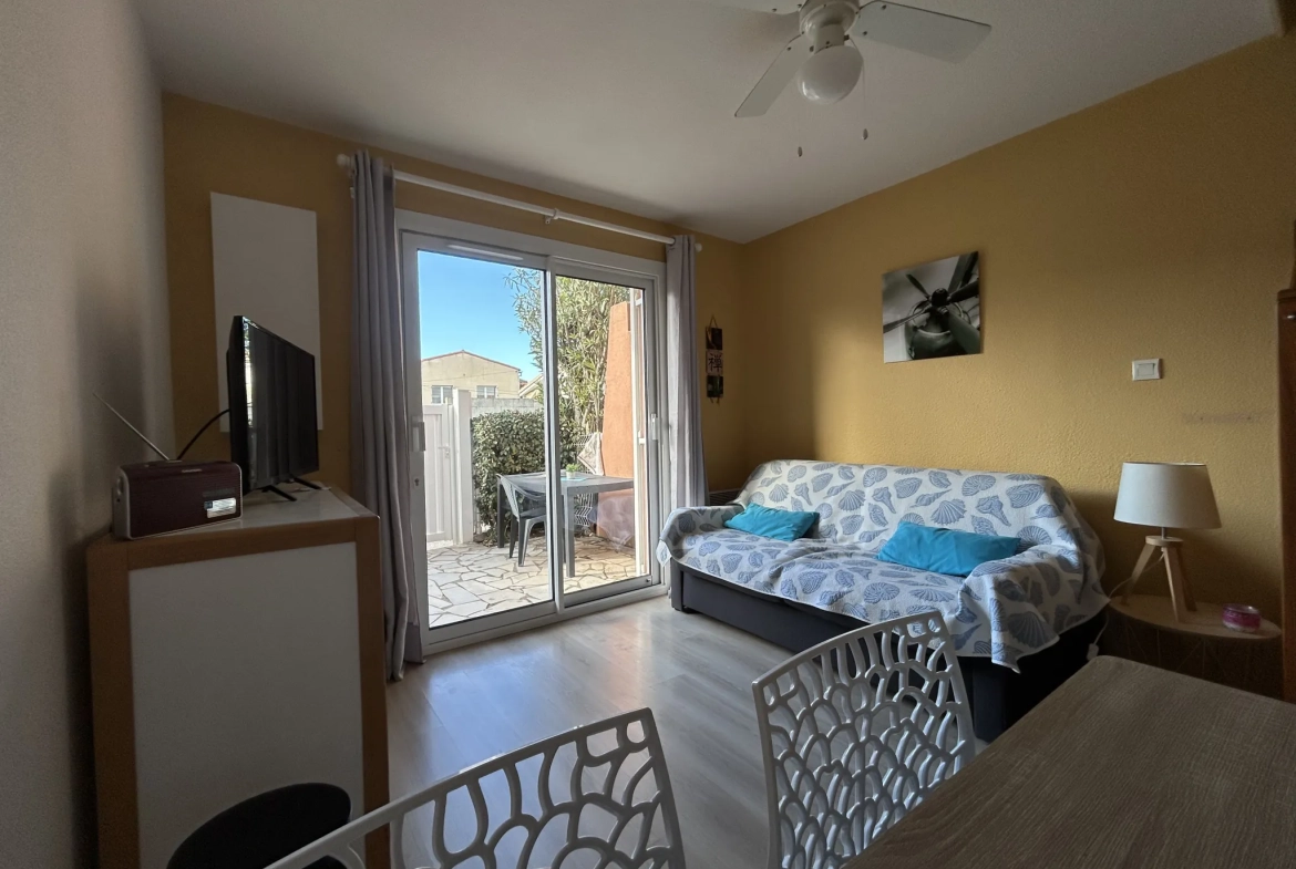 Maison T3 meublée avec terrasse et garage à Frontignan Plage 