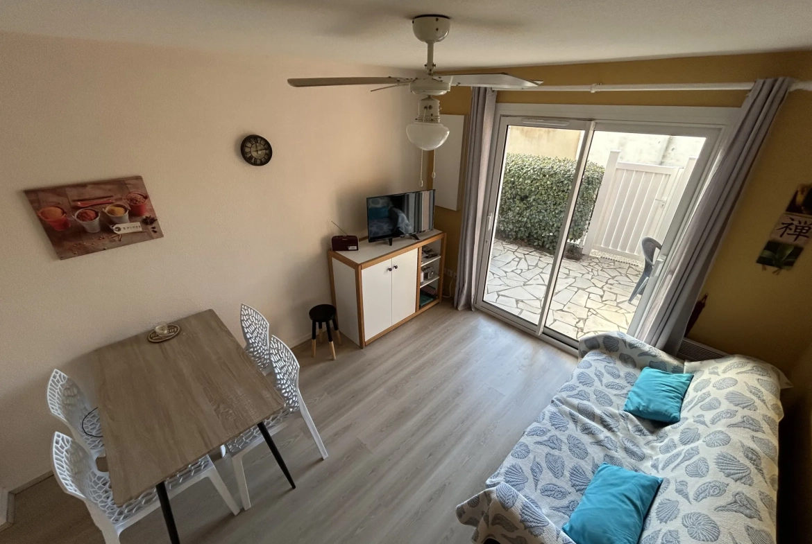 Maison T3 meublée avec terrasse et garage à Frontignan Plage 