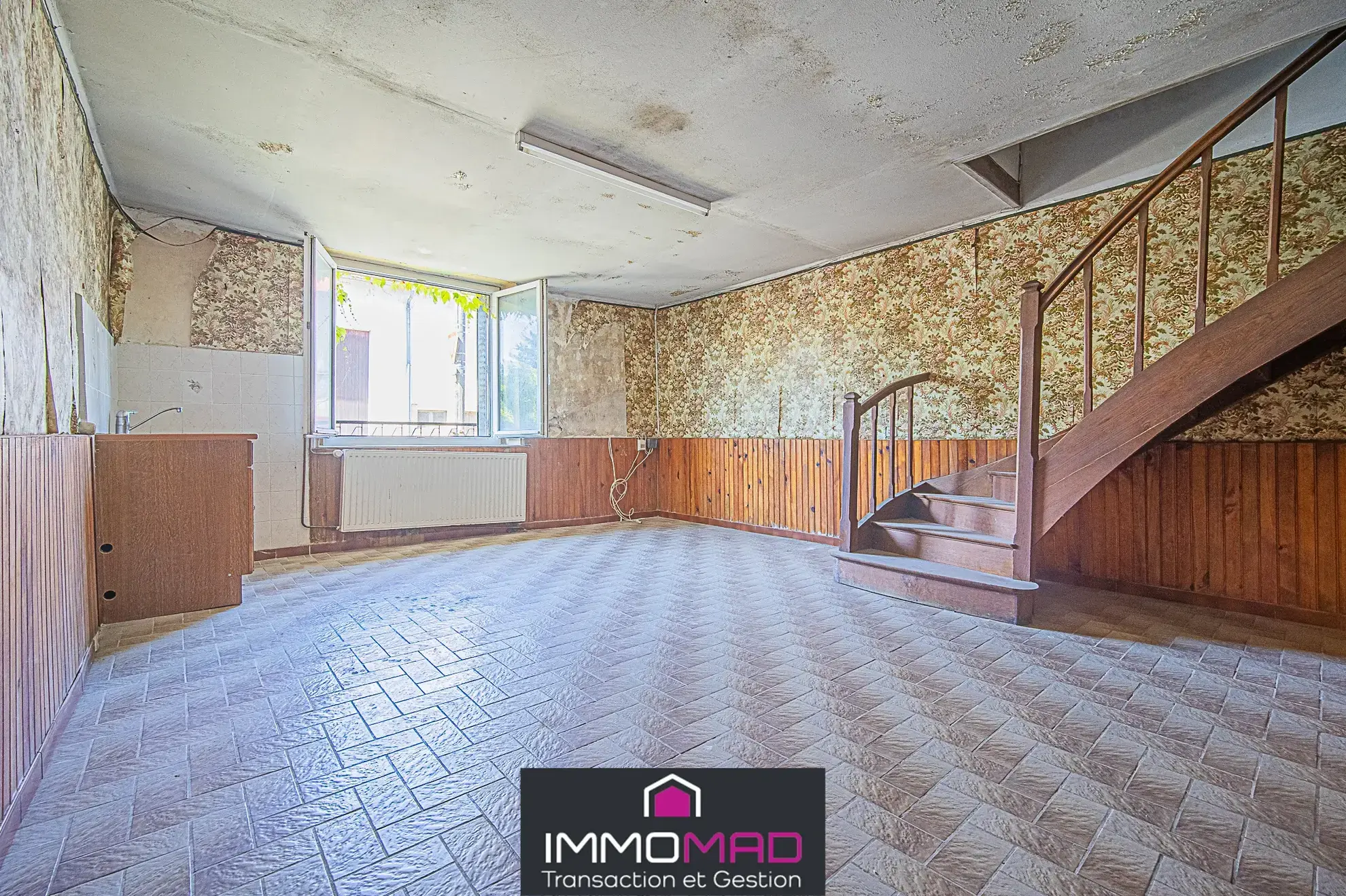Maison à vendre de 110m² avec jardin et potentiel d'extension à Dieue-sur-Meuse 