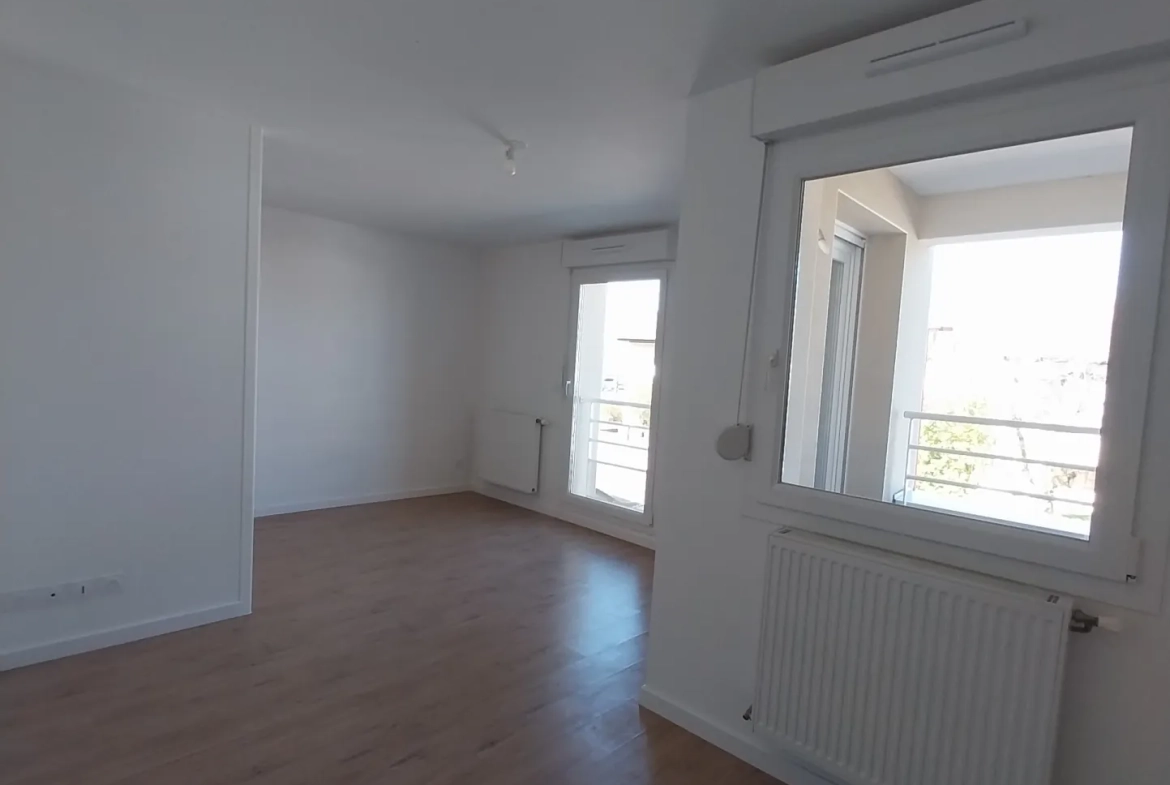Appartement F2 rénové de 43 m² à Woippy, quartier Bellevue 