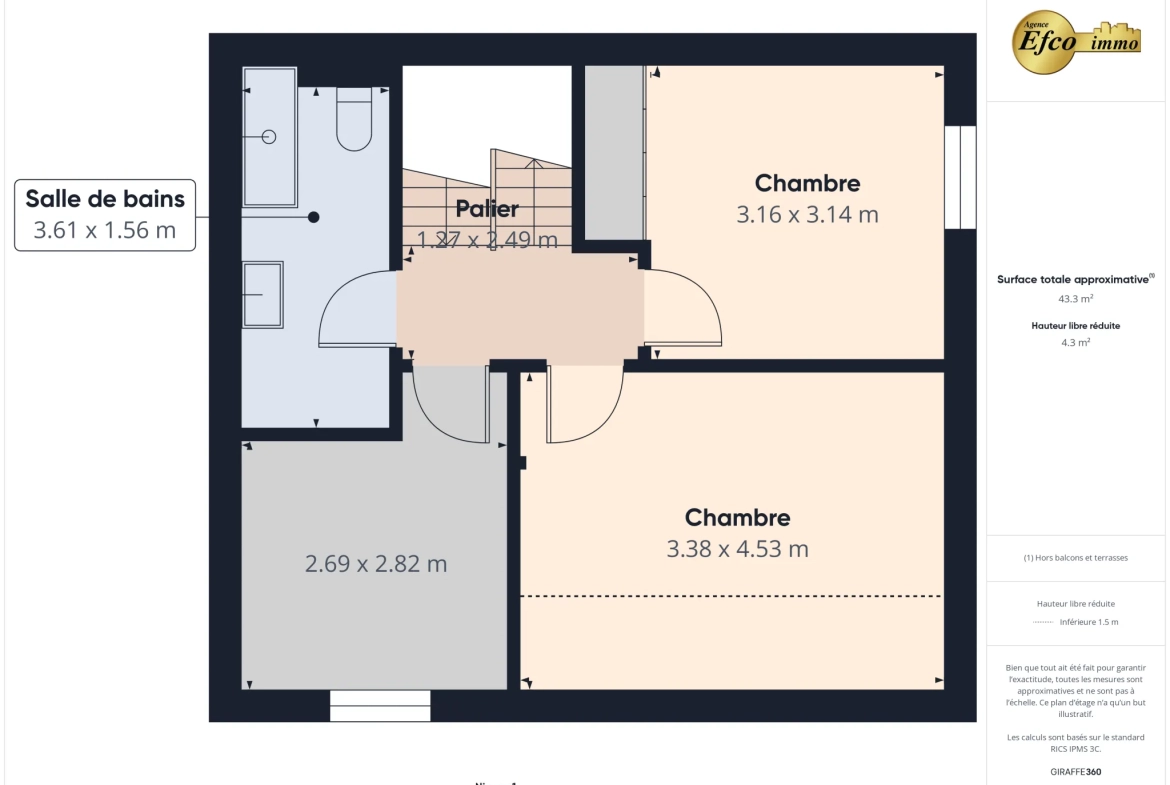 Bel appartement triplex avec jardin, piscine et garage à Michelbach le haut 