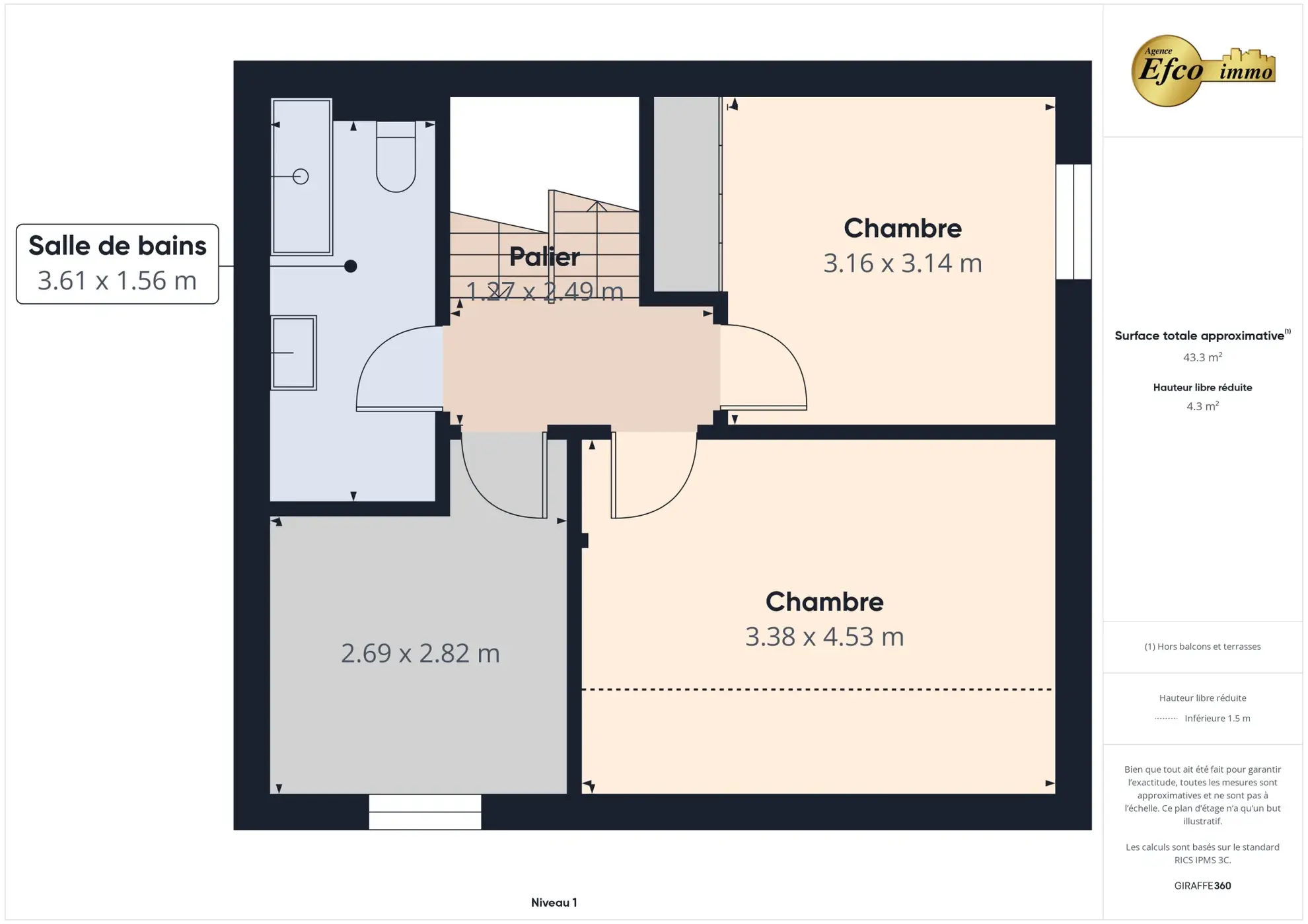 Bel appartement triplex avec jardin, piscine et garage à Michelbach le haut 