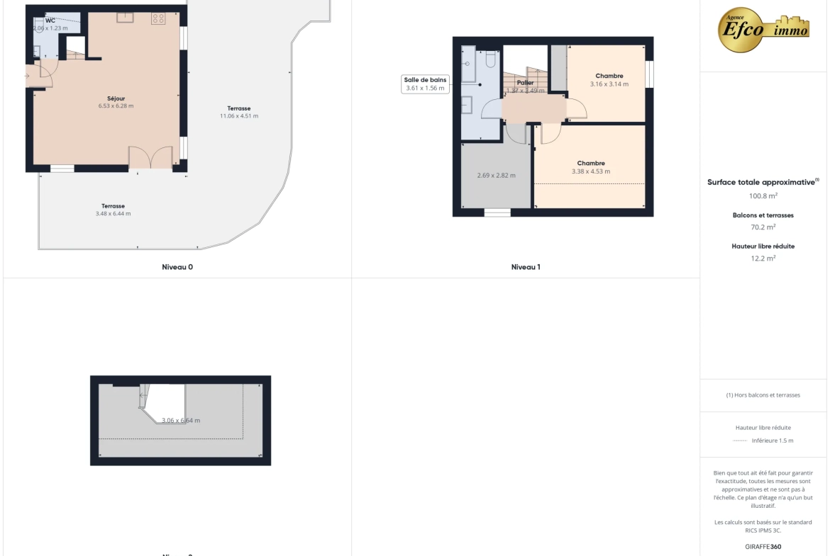 Bel appartement triplex avec jardin, piscine et garage à Michelbach le haut 