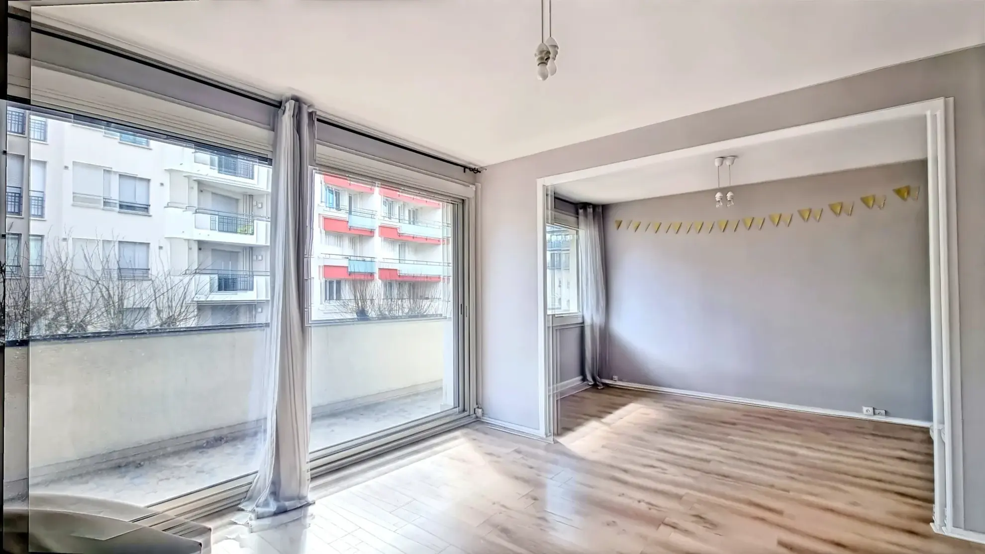 Appartement F3 avec balcon et parking près de la place de Jaude à Clermont-Ferrand 