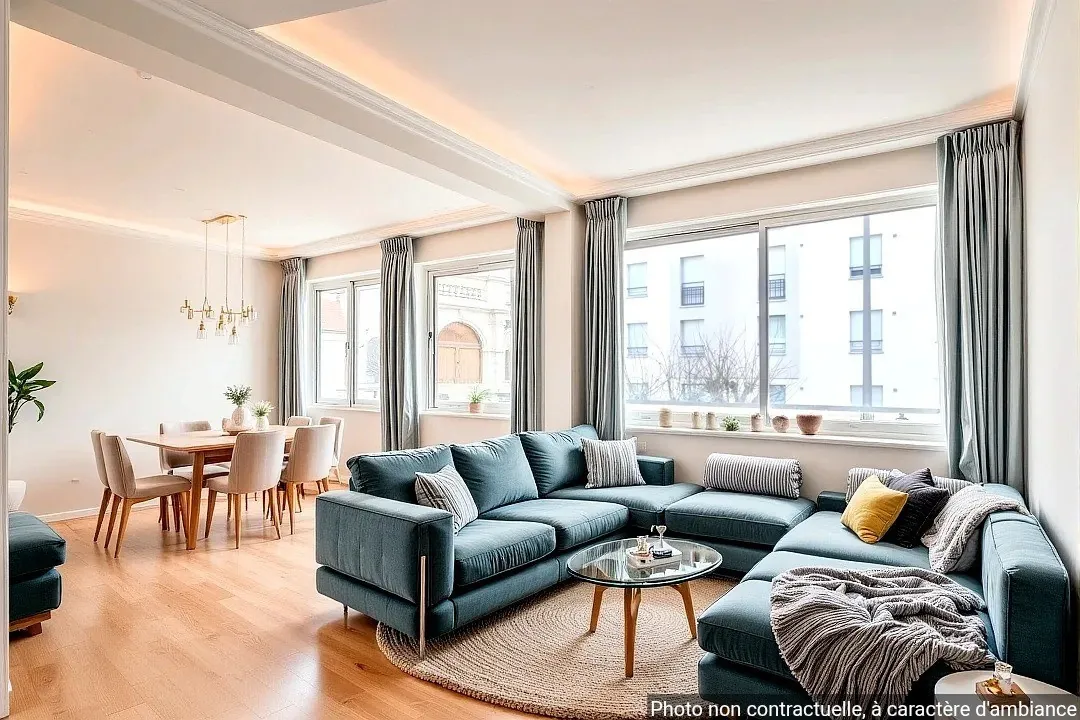 Appartement F3 avec balcon et parking près de la place de Jaude à Clermont-Ferrand 