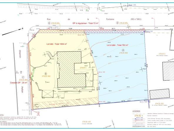 Terrain constructible de 783 m² à Ochiaz-Valserhone - Idéal pour construire une villa
