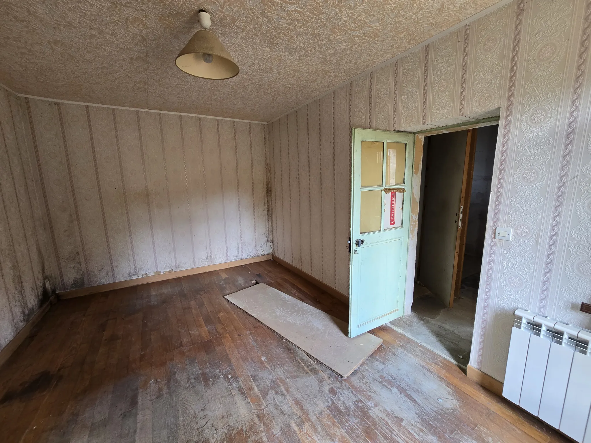 Maison à vendre avec jardin, garage et travaux à prévoir à Villefranche sur Cher 