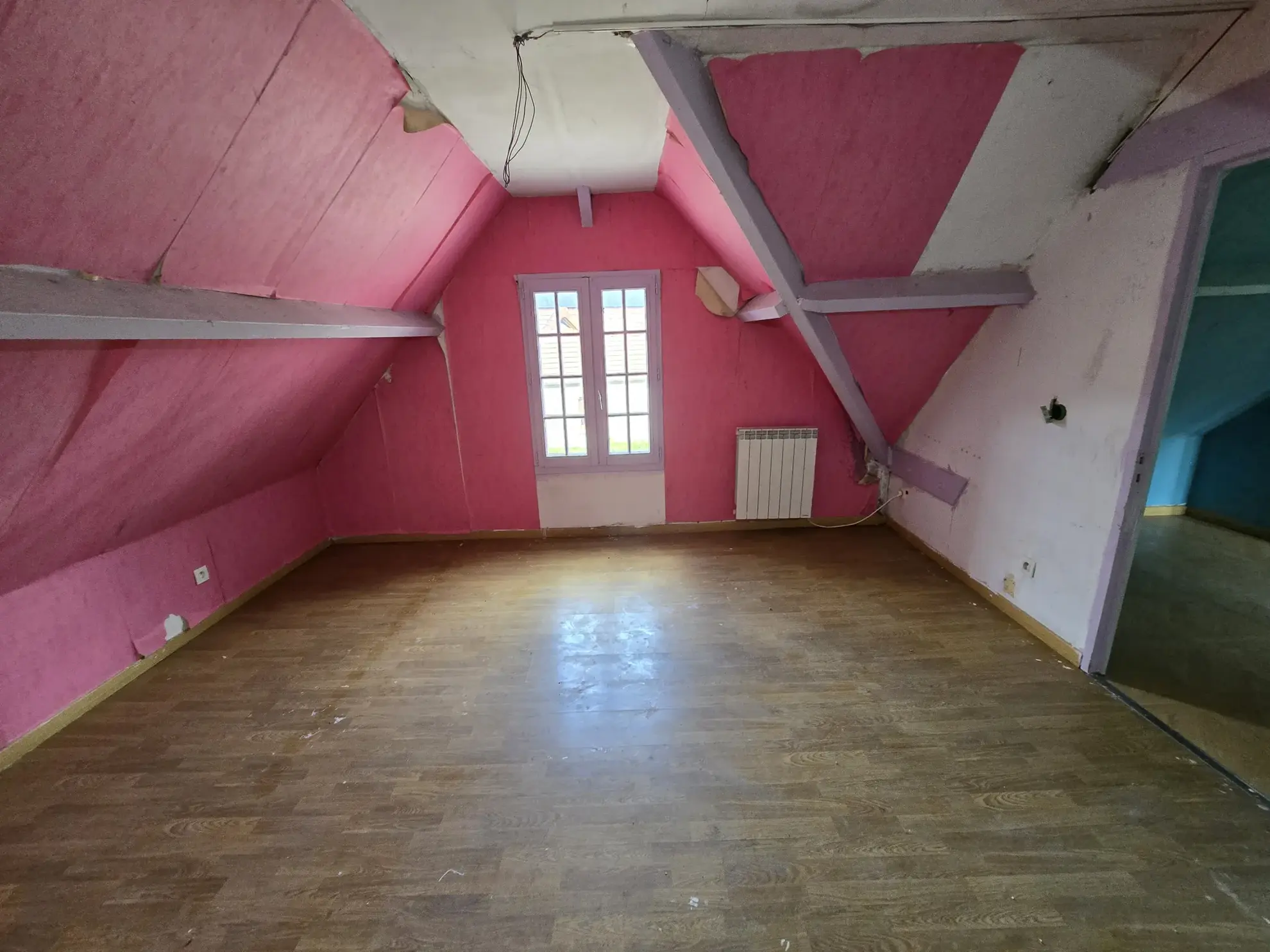Maison à vendre avec jardin, garage et travaux à prévoir à Villefranche sur Cher 