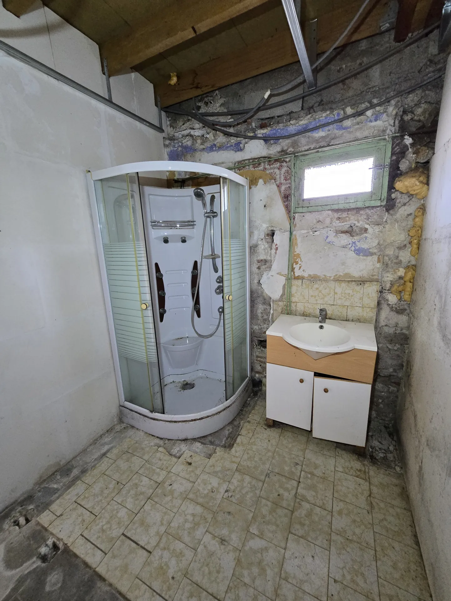 Maison à vendre avec jardin, garage et travaux à prévoir à Villefranche sur Cher 