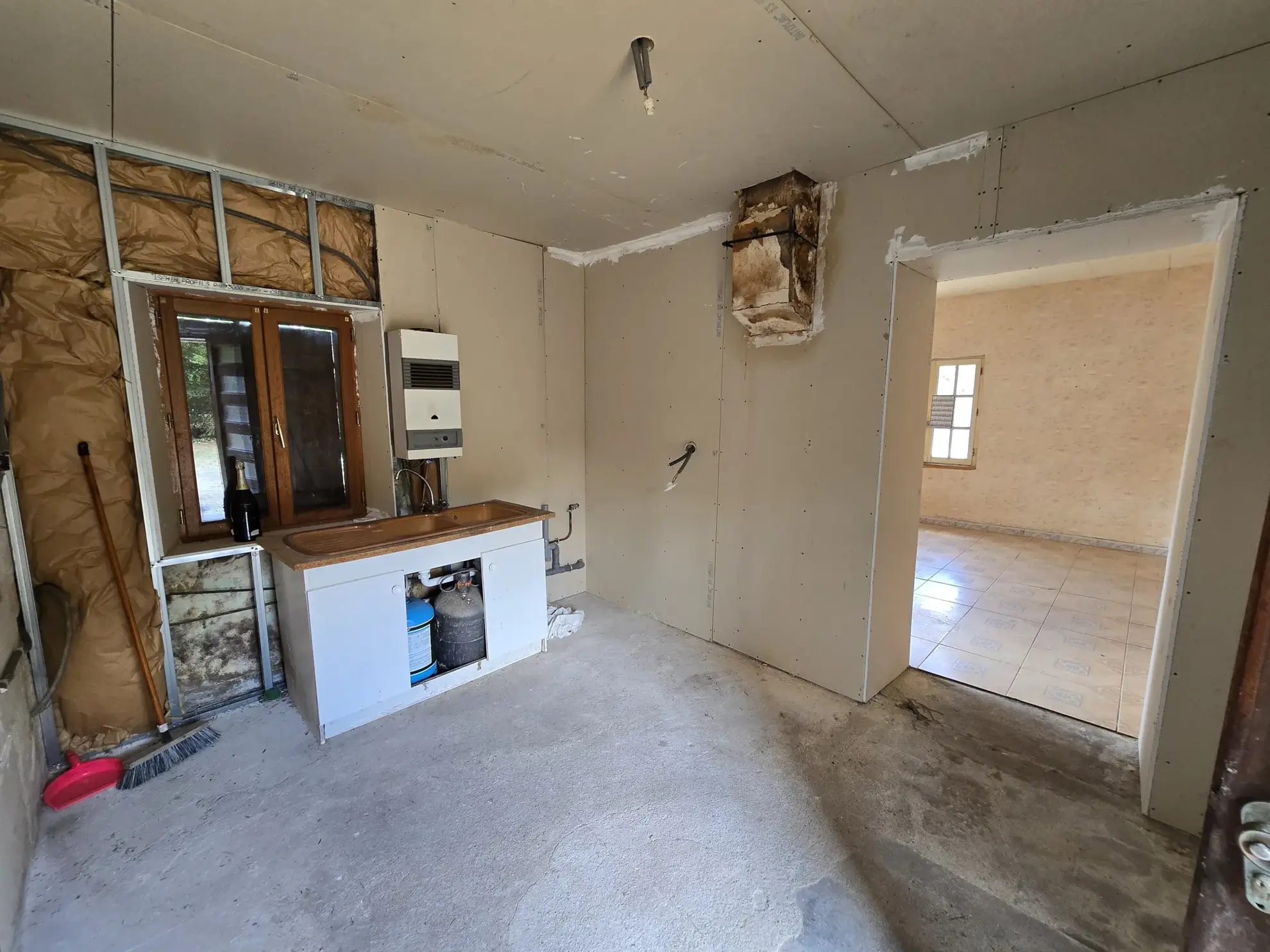 Maison à vendre avec jardin, garage et travaux à prévoir à Villefranche sur Cher 