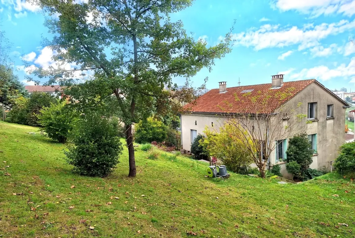Vente maison à Puylaurens avec garage, jardin et potentiel professionnel 