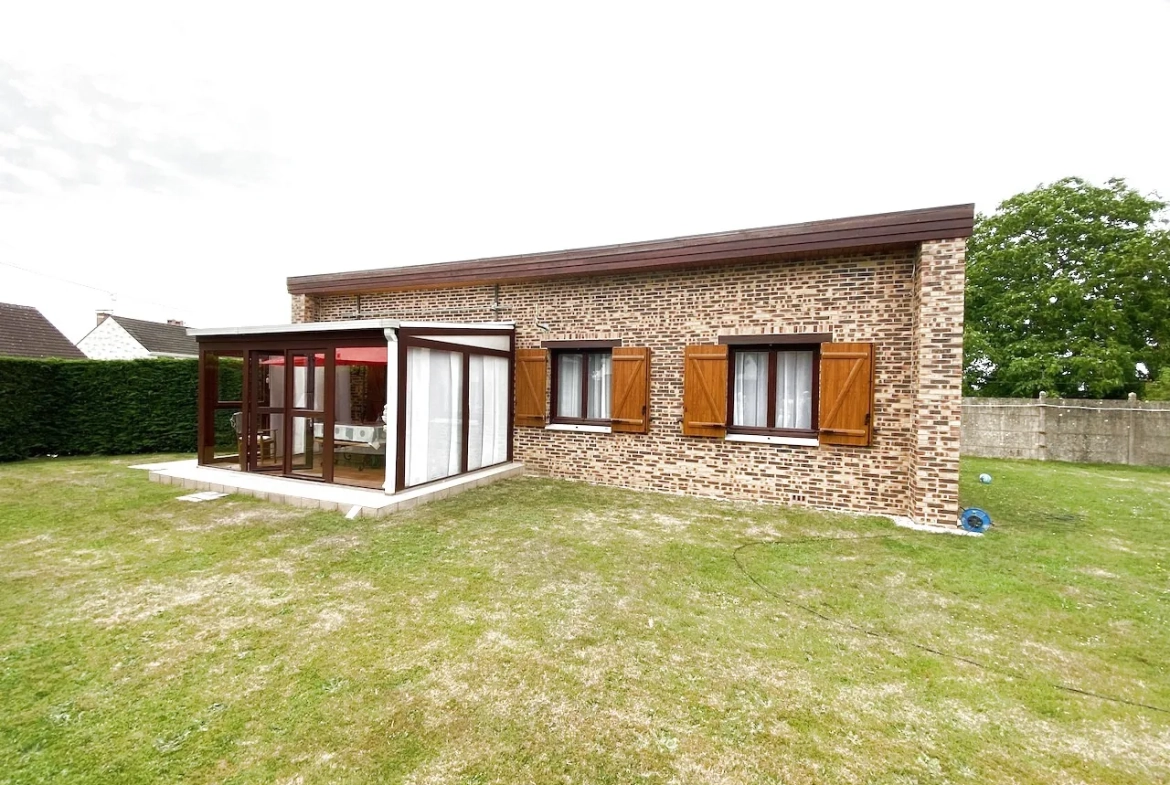Charmante maison de plain-pied avec jardin à Jeumont - 3 chambres 