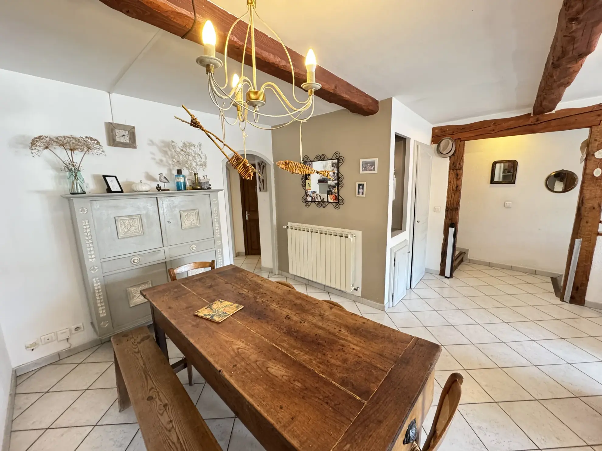 Maison de village lumineuse avec garage et terrasse à La Saulce (Hautes-Alpes) 