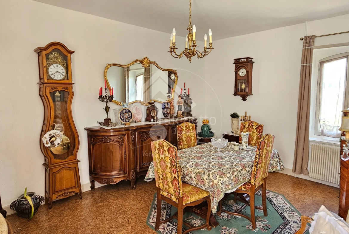 Grande maison de village à Neuilly-en-Donjon de 238m² avec terrain et garage 