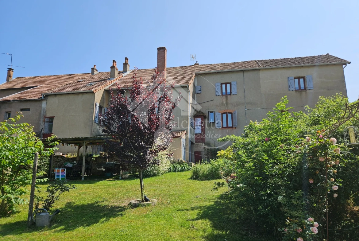 Grande maison de village à Neuilly-en-Donjon de 238m² avec terrain et garage 