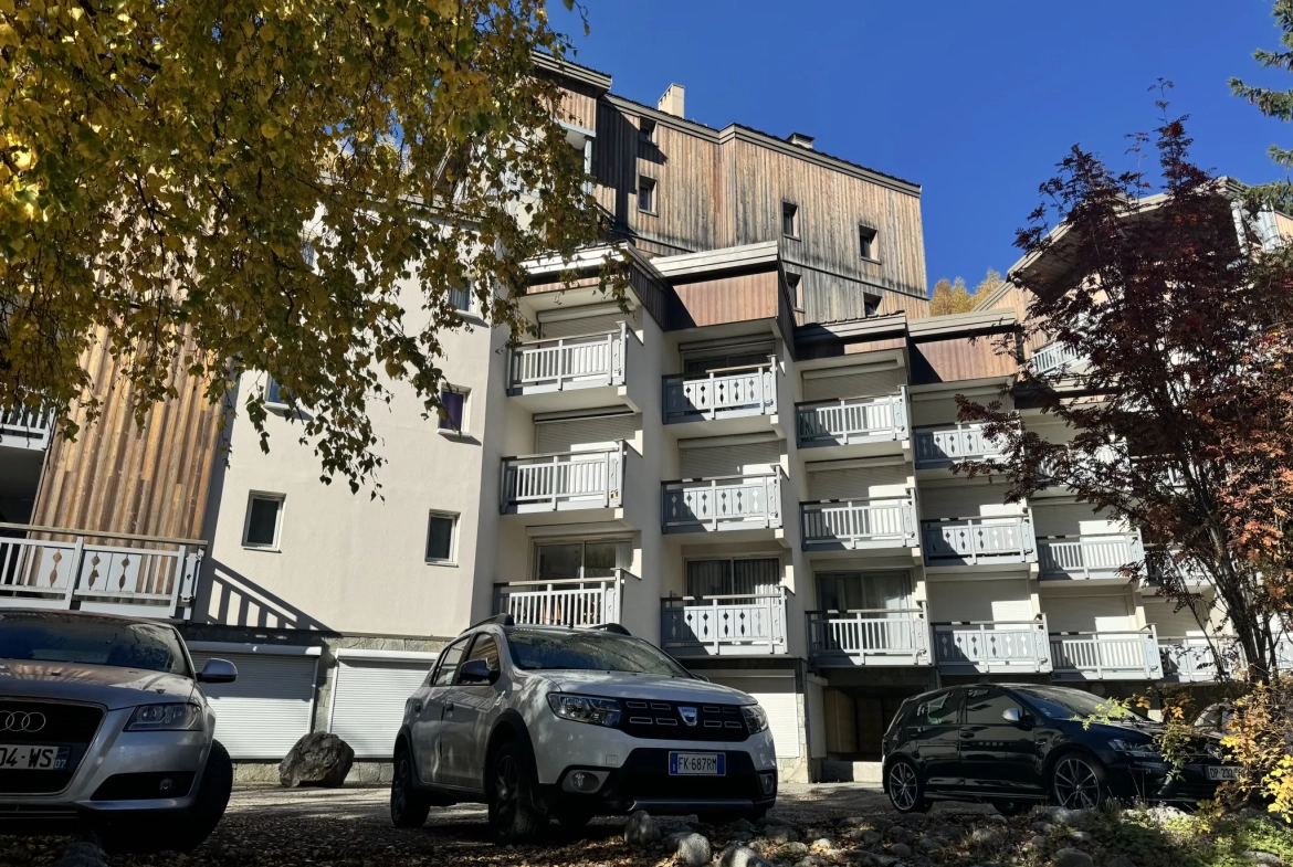 Studio avec coin montagne et vue pistes aux Deux Alpes – Opportunité rare 