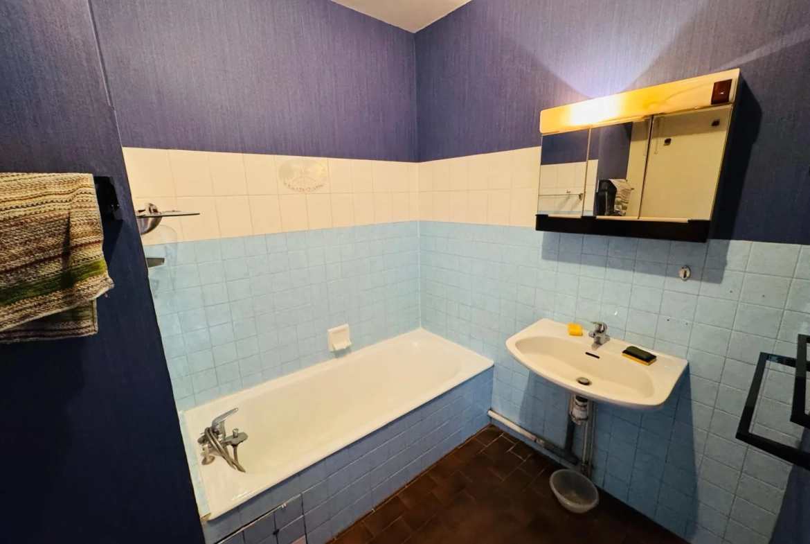 Appartement T4 à Grenoble avec balcon, terrasse et parking à vendre 